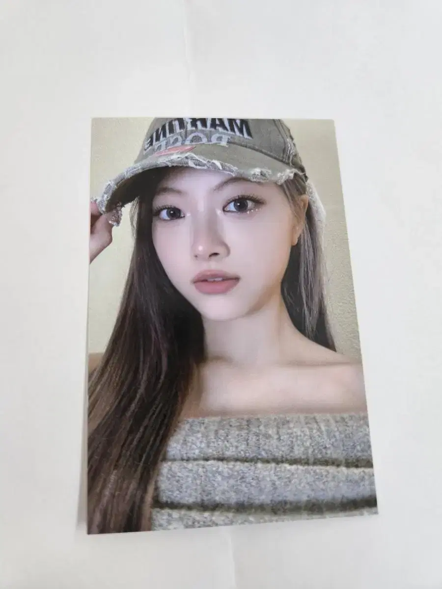 le sserafim hong eunchae broadcast photocard wts