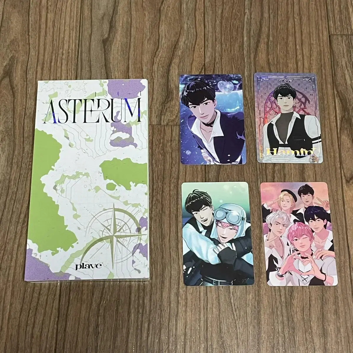 Plave hamin album photocard full set WTS