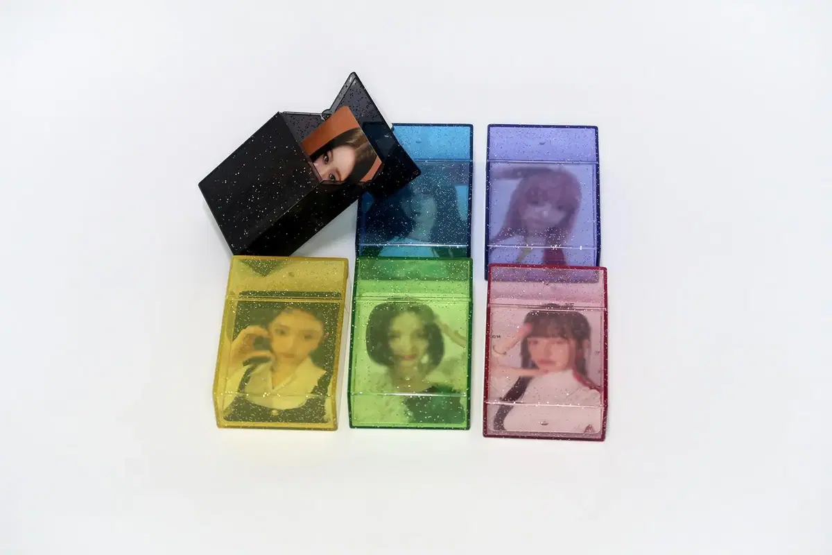 Glitter Photo Card Multi-Purpose Case