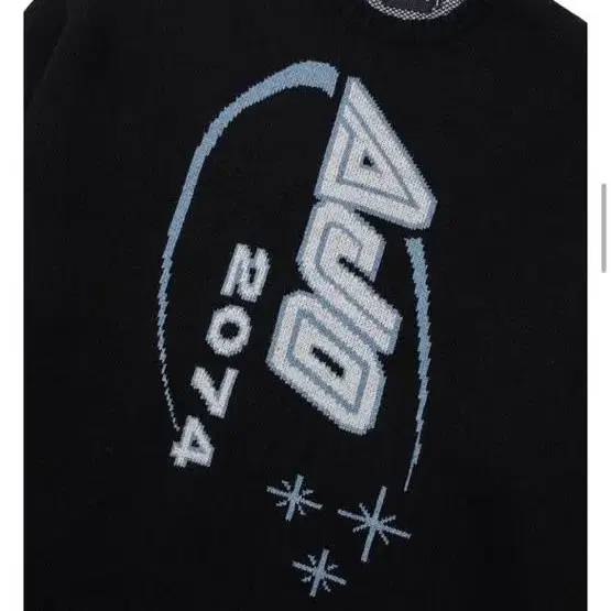 아조바이아조 니트 Ajo 2074 sweater black 블랙업 오버핏