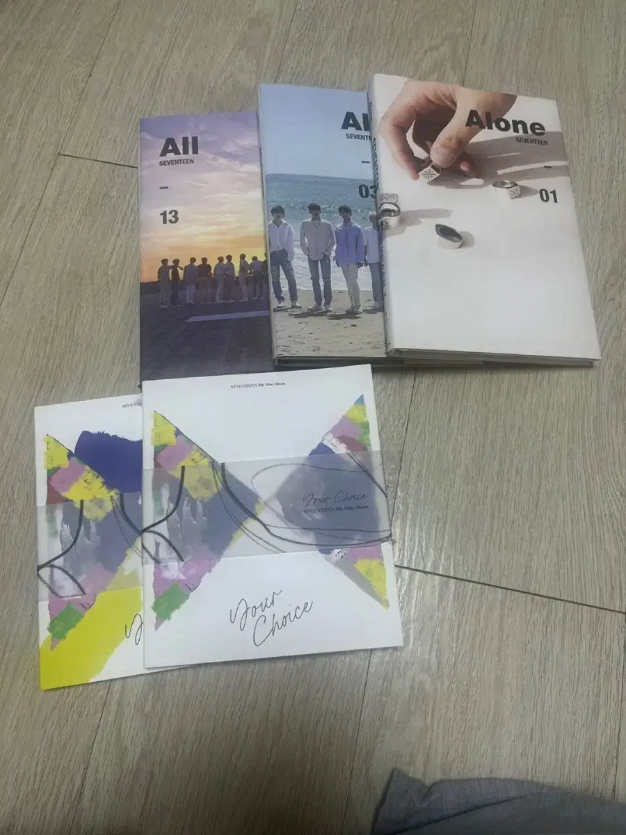 Seventeen unsealed album wts