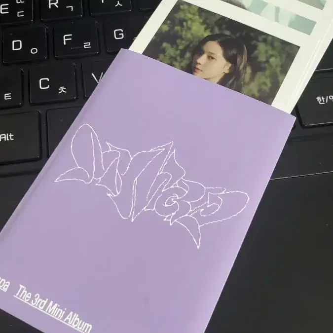 에스파 MY WORLD Zine ver 폴라로이드 카드 세트(하자 없음)