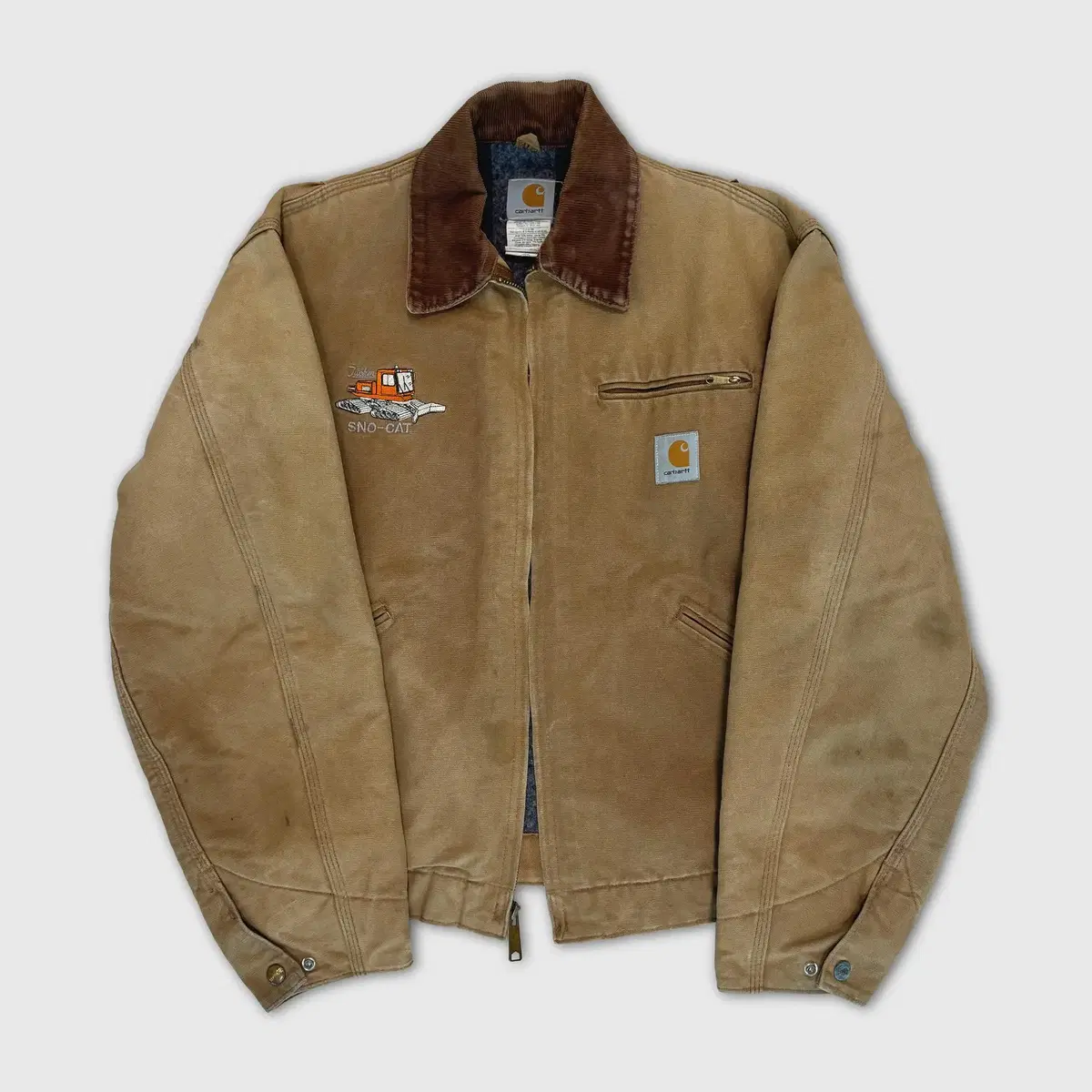 CARHARTT 칼하트 디트로이트 자켓 J01 BRN