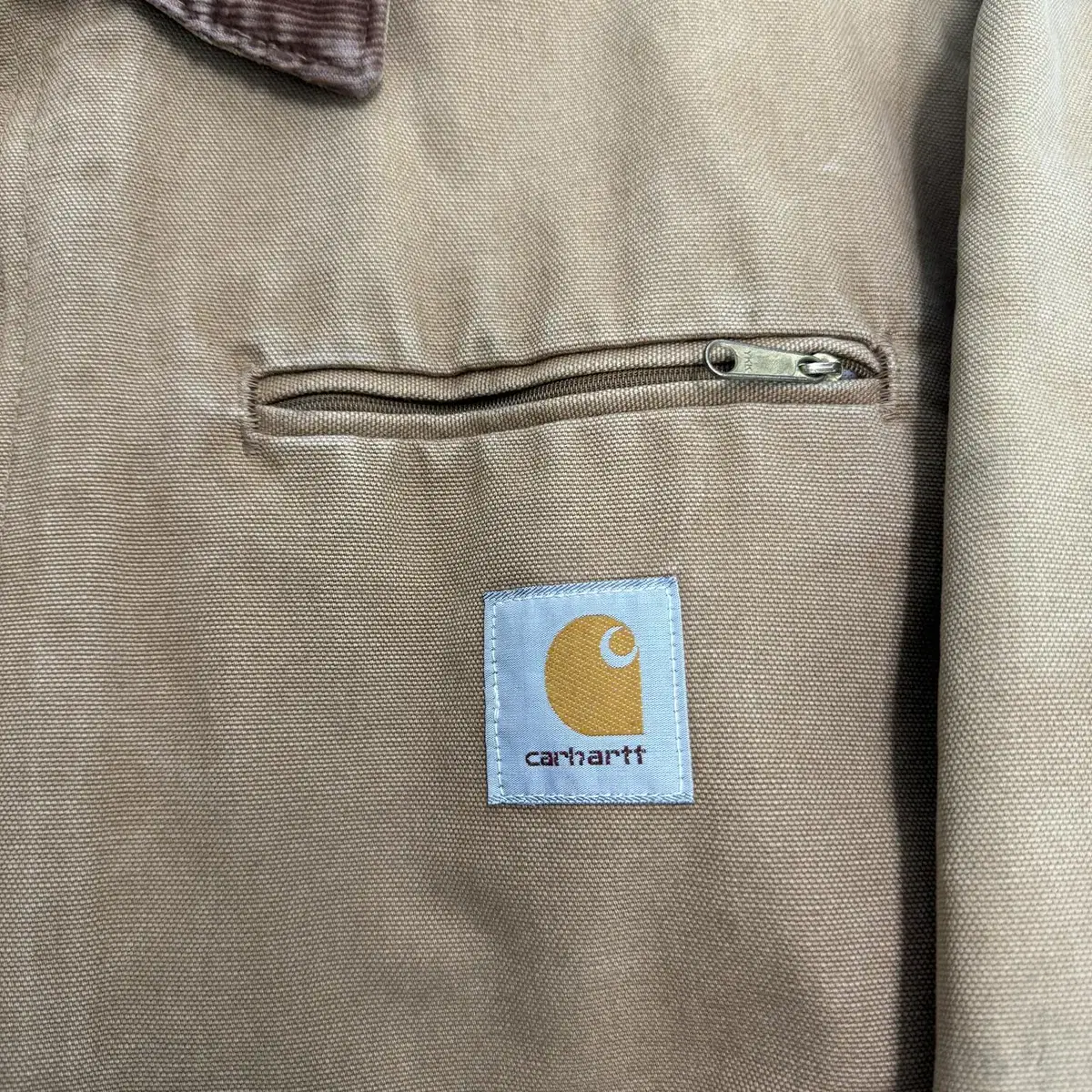 CARHARTT 칼하트 디트로이트 자켓 J01 BRN