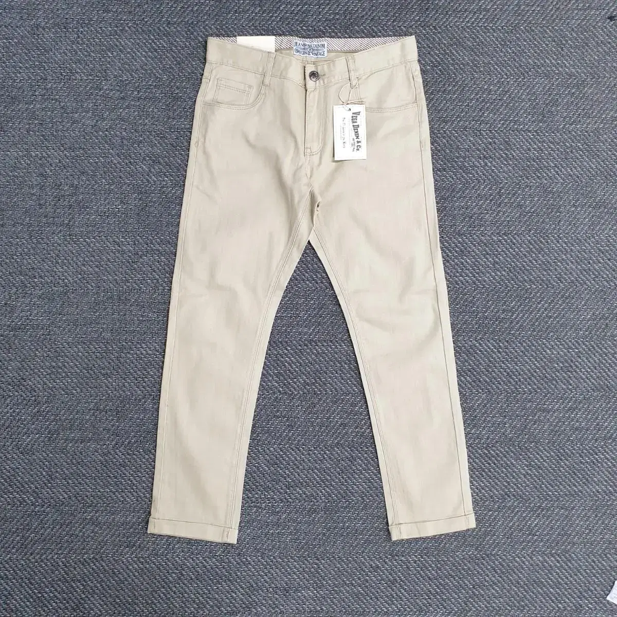 New Arrivals Men's Rolled-Up Cotton Pants Size 30