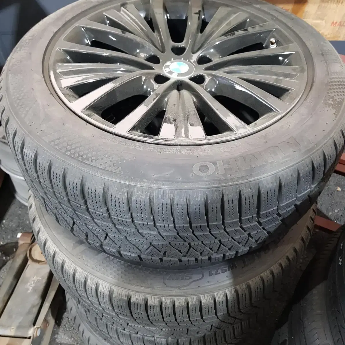 19인치 정품 bmw f15 x5 순정 중고 휠만 한대분