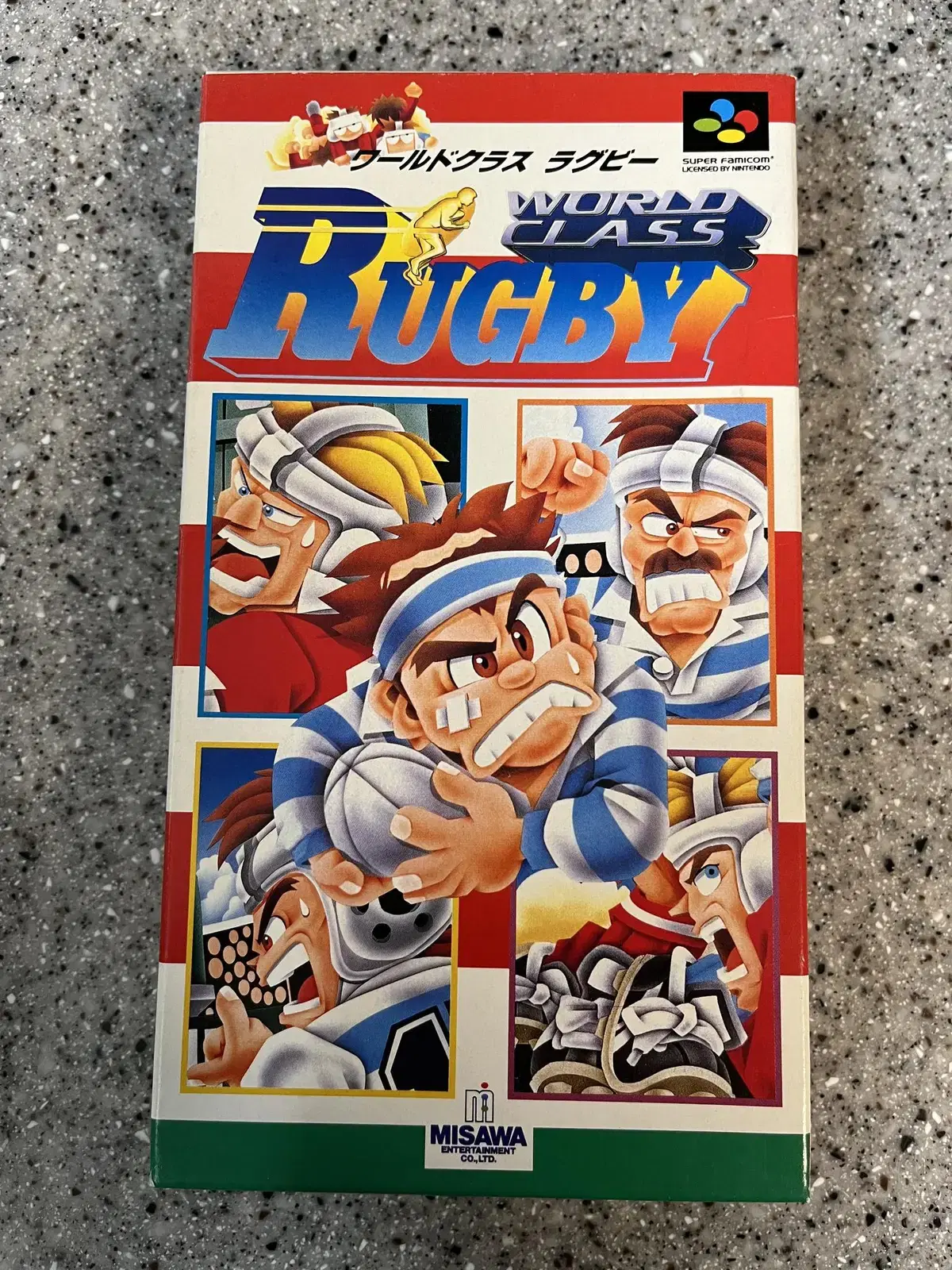 SFC Nintendo Superfamicom World Class Rugby