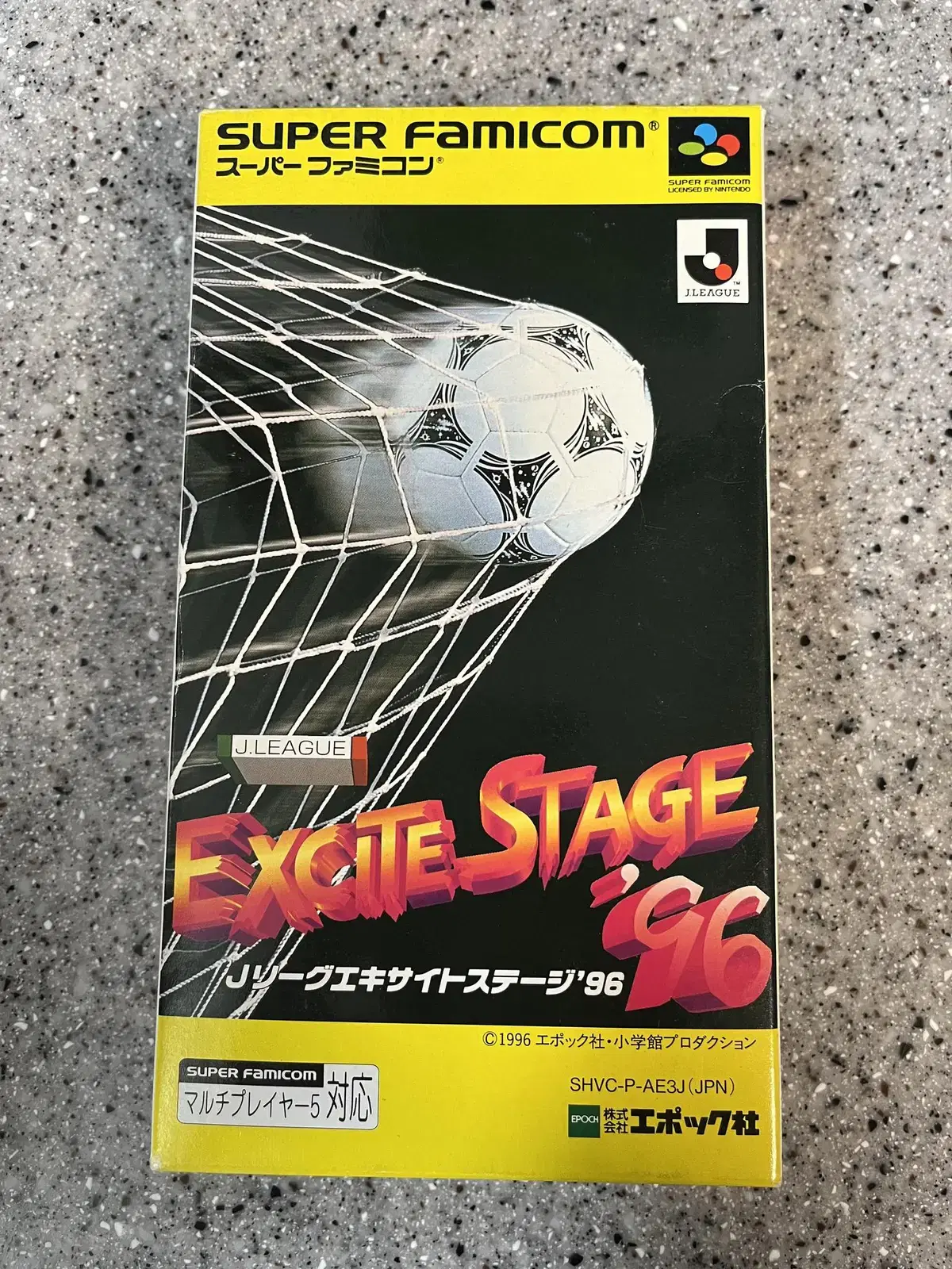 SFC Nintendo Super Famikom J League Extreme Stage 96