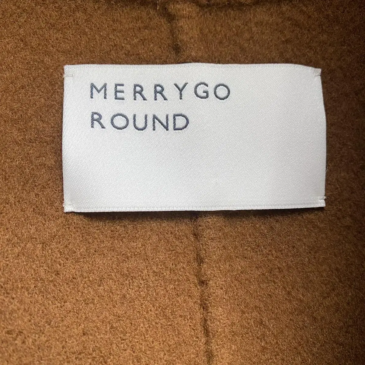 merrygo round 핸드메이드 코트