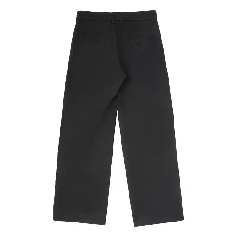 emis UNISEX CHINO PANTS-BLACK