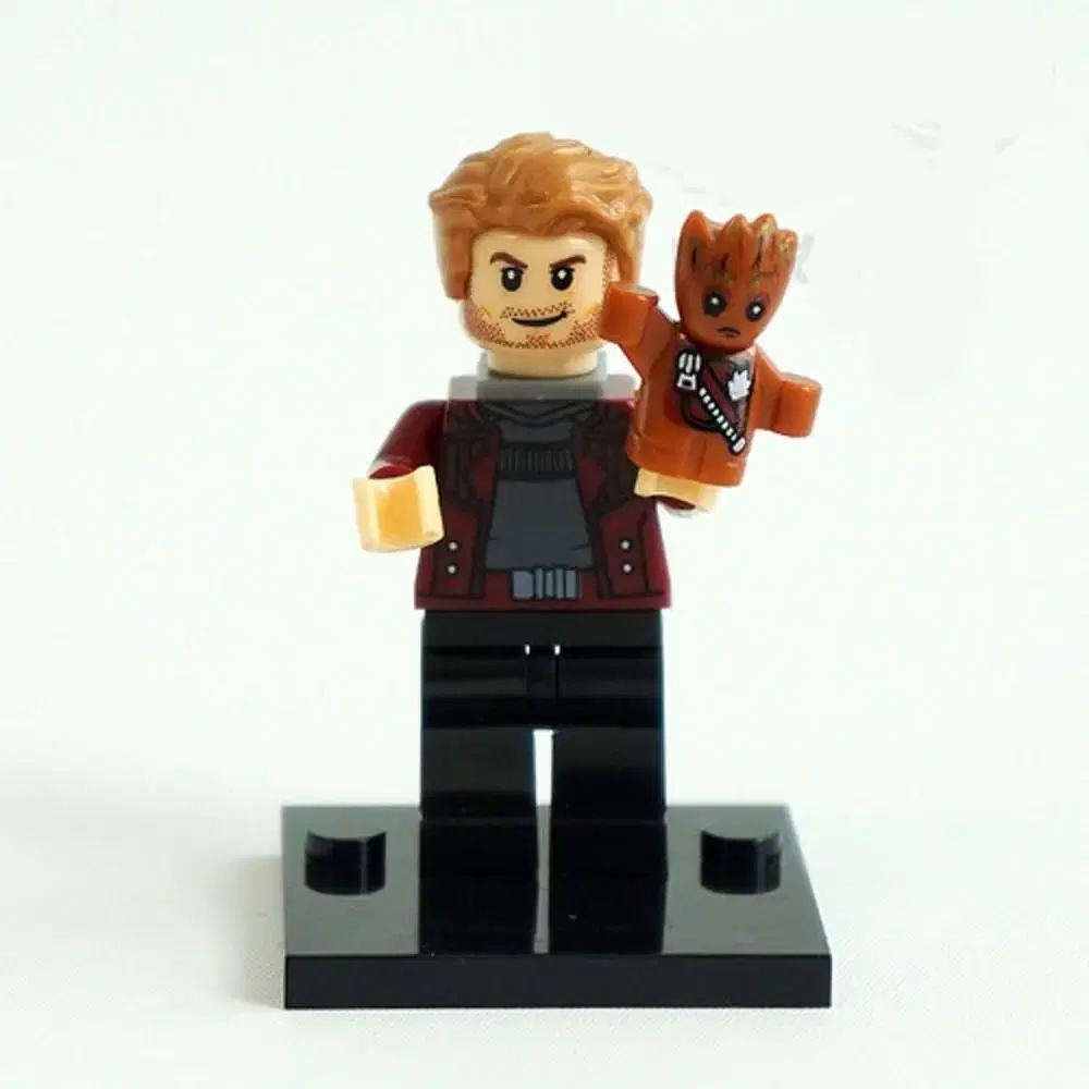 Custom Star-Lord Groot minifigure from @LEGOcompatible