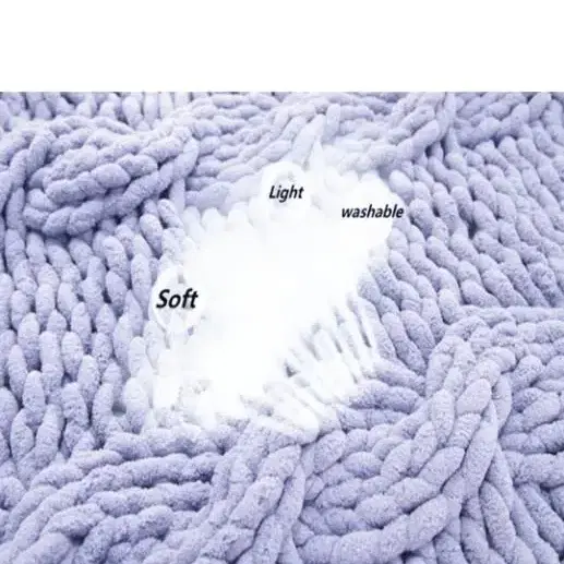 뜨개질용 실(대형 담요 가능) 자이언트 얀