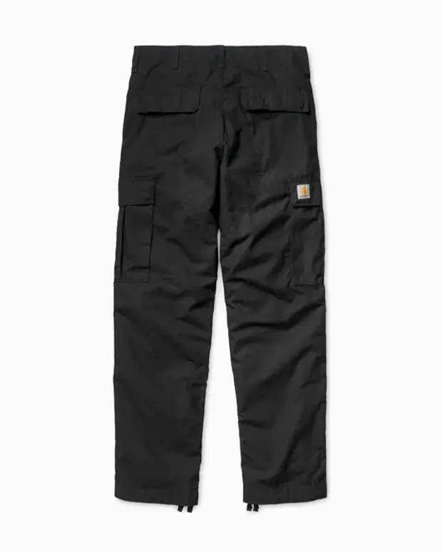 (34) Calhart WIP Regular Cargo Pants Colombia Black