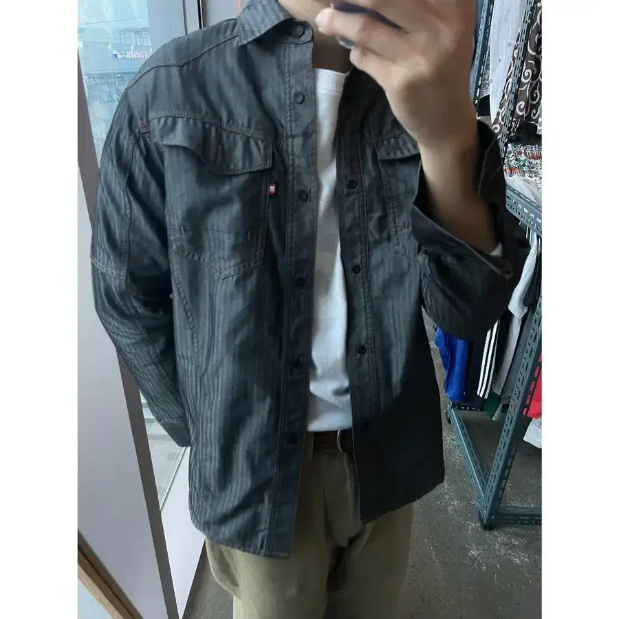 일본빈티지 BURTLE WORK WEAR 워크 셔츠