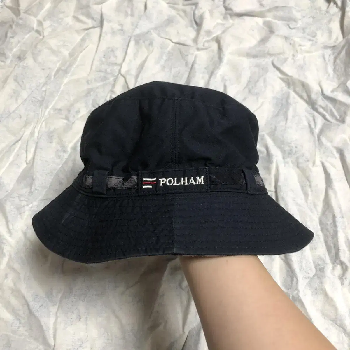 Vintage POLHAM check bucket hat