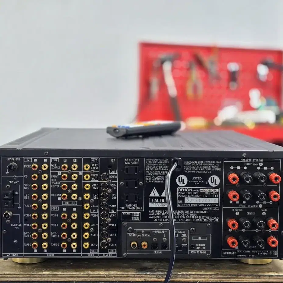 데논 AVR-5600 고급 리시버 앰프 팝니다.