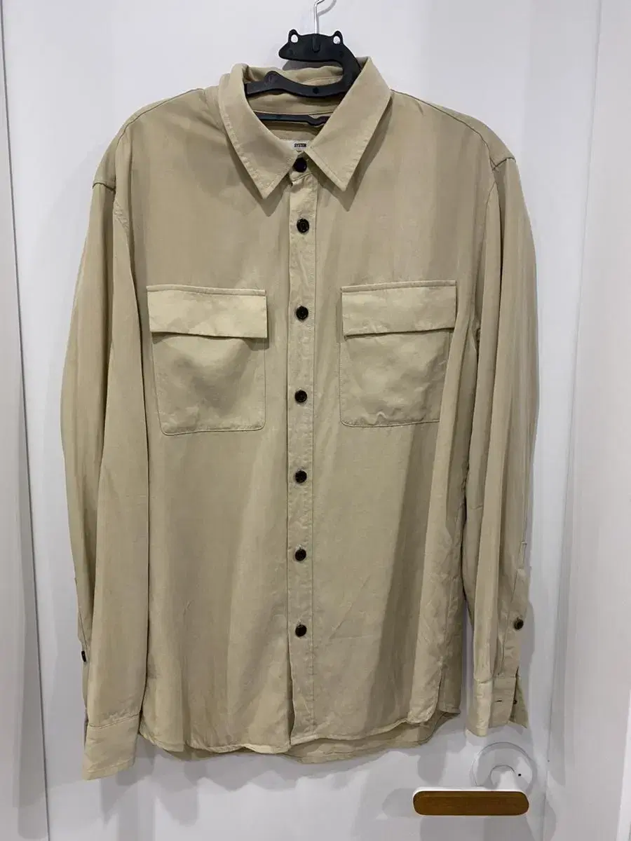 System Homme Kai Shirt Beige