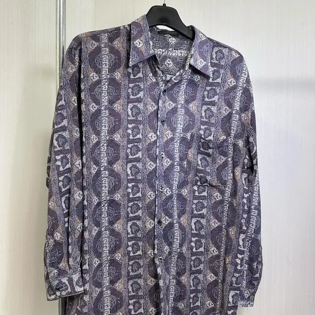 purple pattern shirts