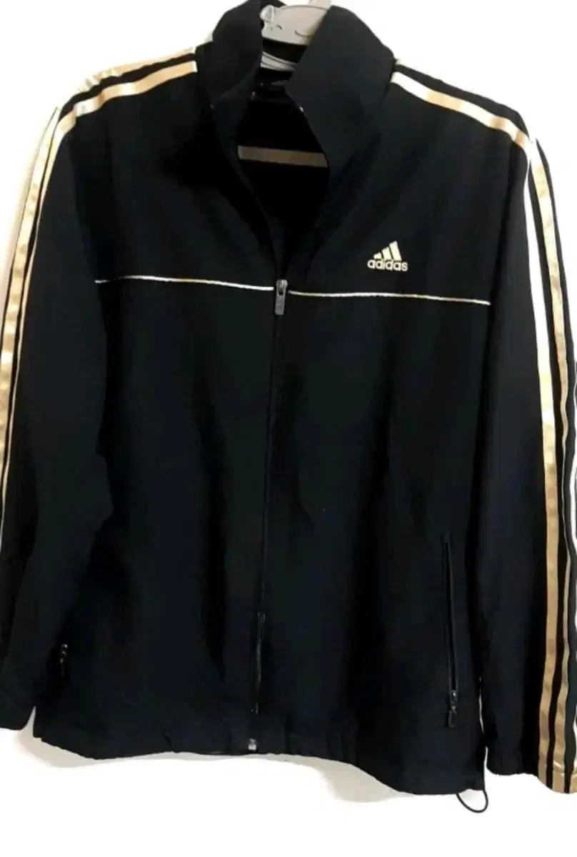 Gold and Three Stripes Adidas 90 Top