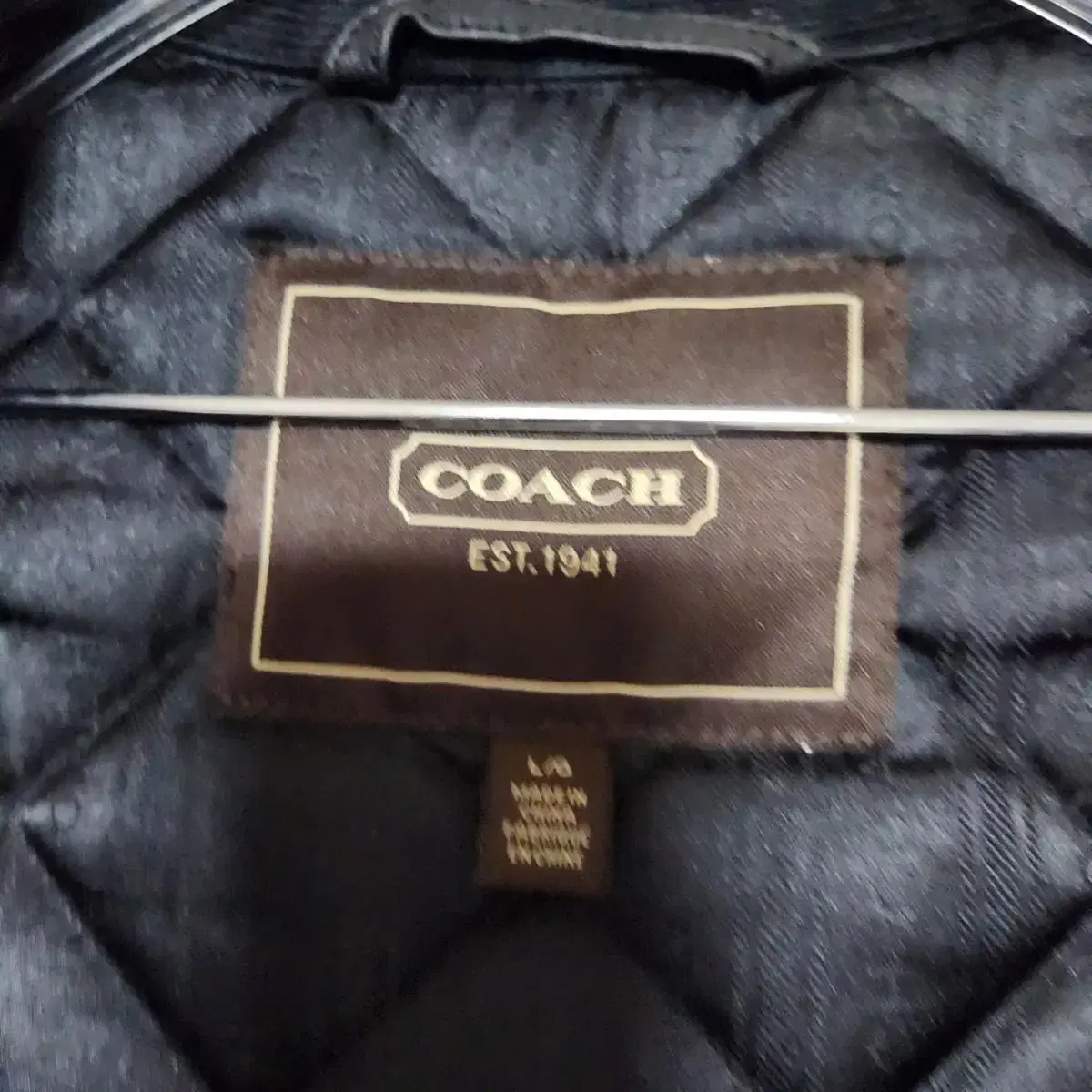 COACH 코치 퀄팅 자켓 점퍼 105