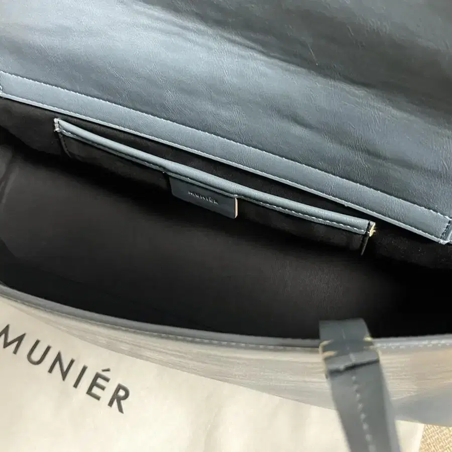 MUNIER STITCH SHOPPER BAG