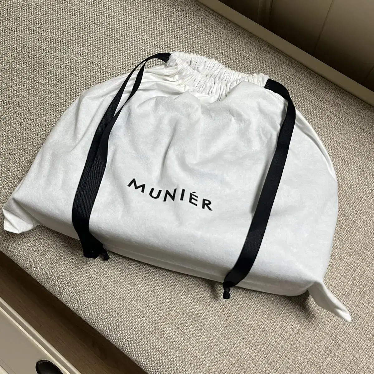 MUNIER STITCH SHOPPER BAG