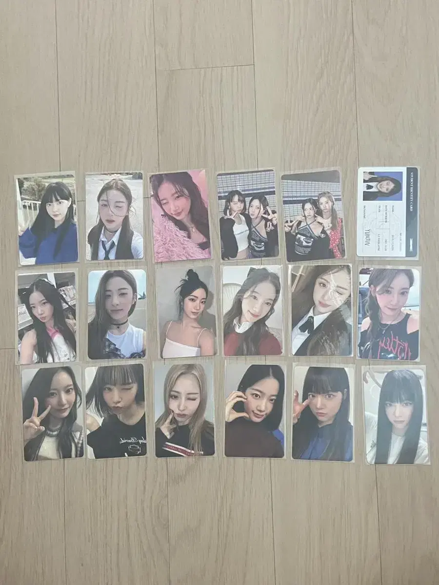 le sserafim photocard sell in bulk chaewon sakura yunjin kazuha eunchae