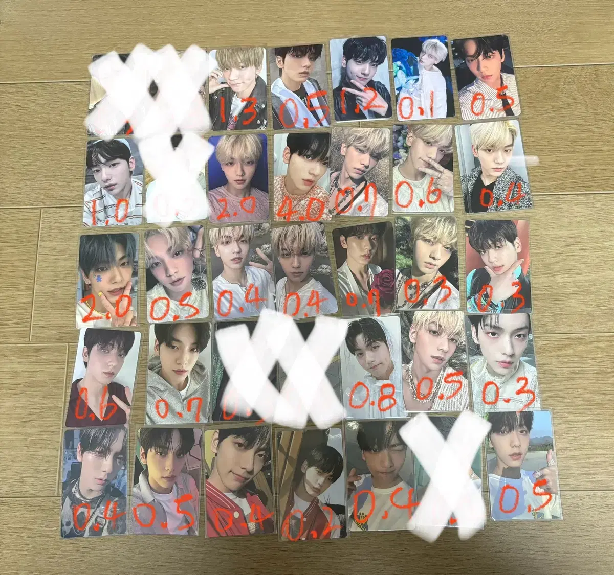 txt photocard wts