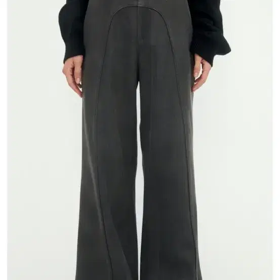 트리밍버드 Suede Piping Classic Set-up Pant