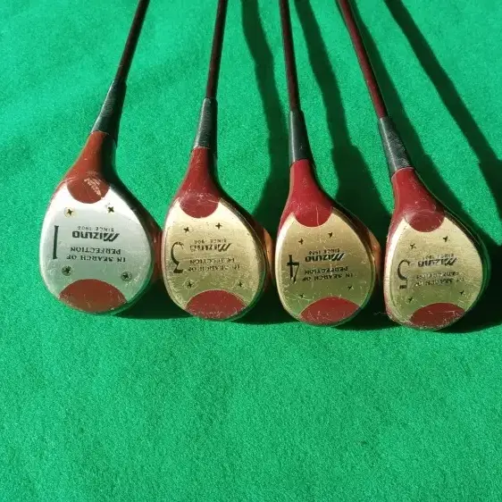 Mizuno Persimmon WOOD 나무우드 1번3번4번5번 완...