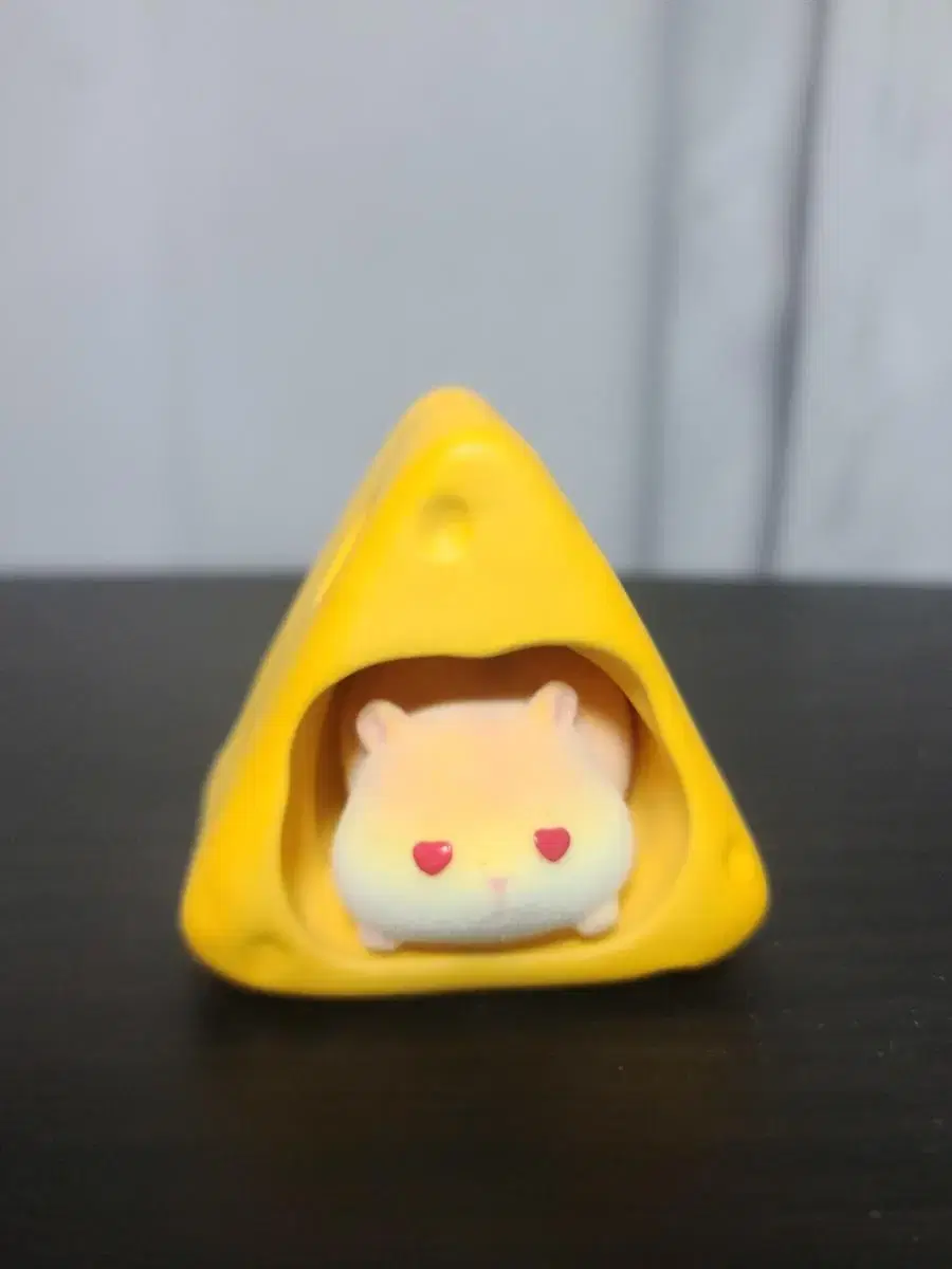 Cheese Love Hamster Figurine