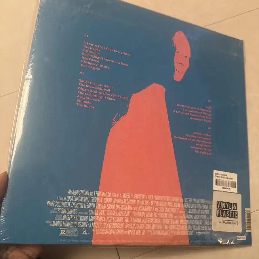 톰 요크 suspiria 서스피리아 Lp 바이닐