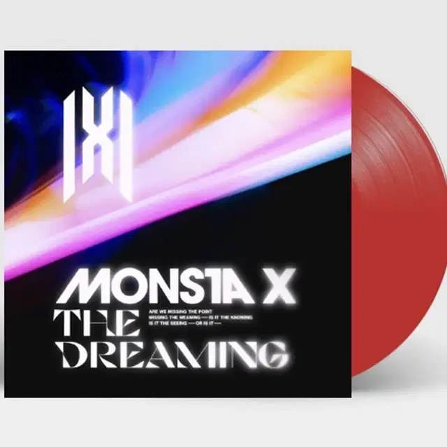 미개봉)몬스타엑스 The Dreaming 더드리밍 LP 레드