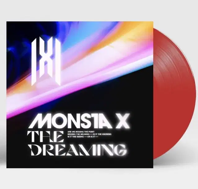 미개봉)몬스타엑스 The Dreaming 더드리밍 LP 레드