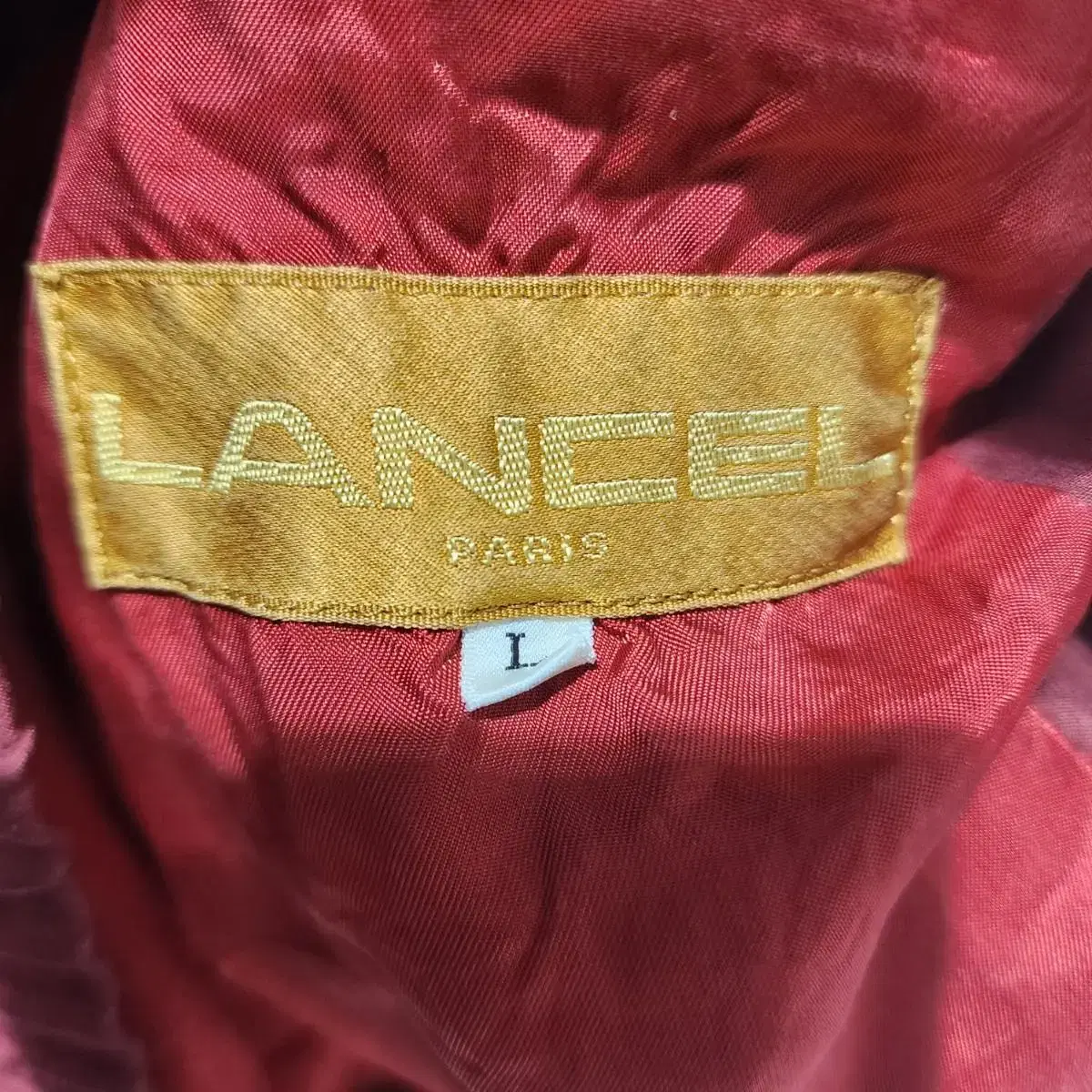 란셀 Lancel 블루종 봄버 자켓 항공