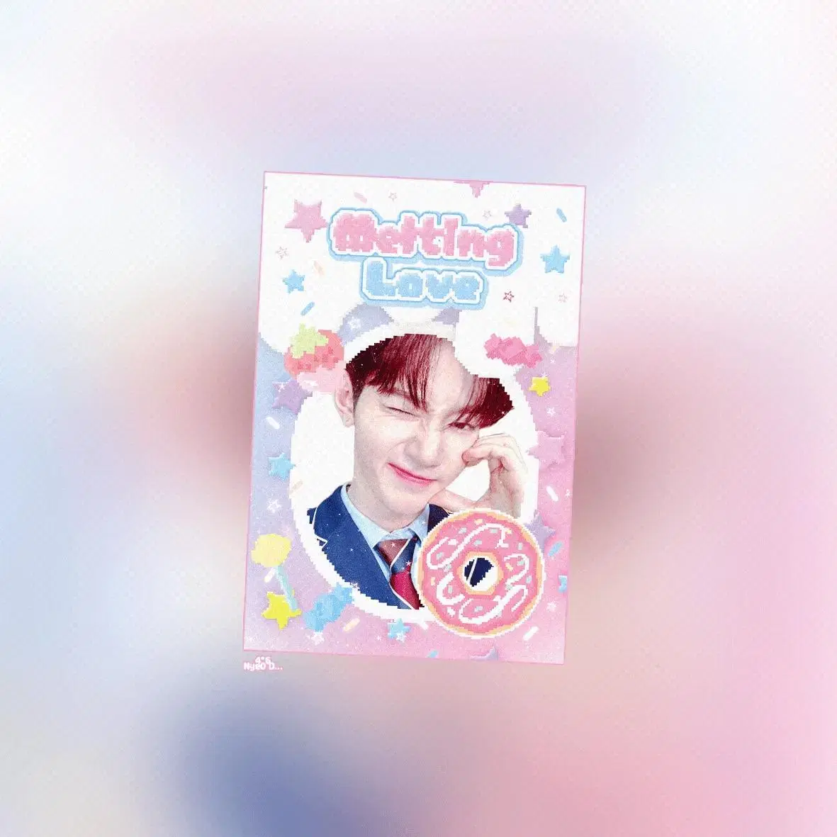 ZB1 zhang hao Meltinglove sticker purikura Daku Pans unofficial goods Sell