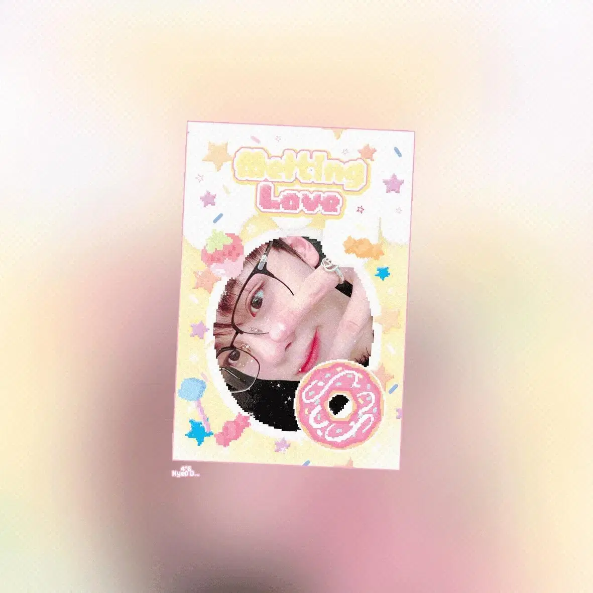 ZB1 kim gyuvin Meltinglove sticker purikura Daku Pans unofficial goods Sell