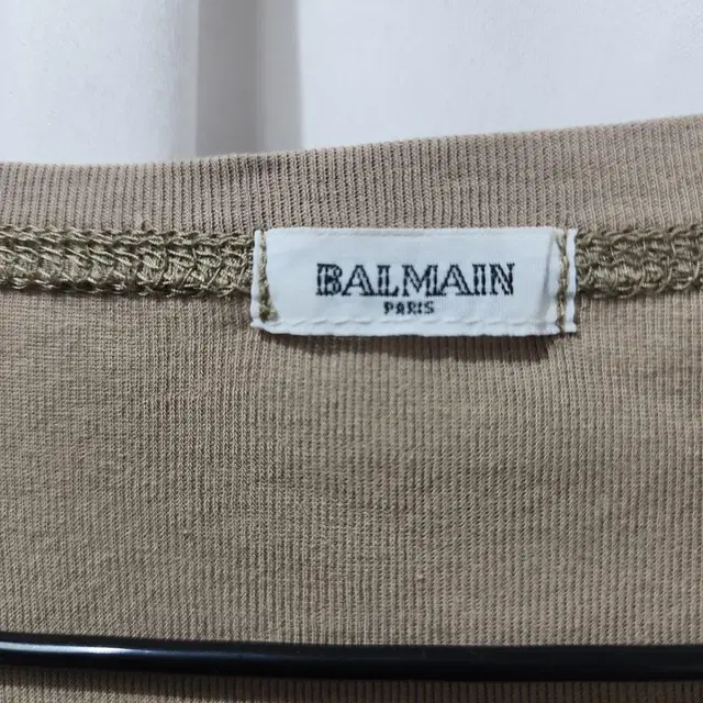 발망 Balmain 라운드 반팔 티셔츠