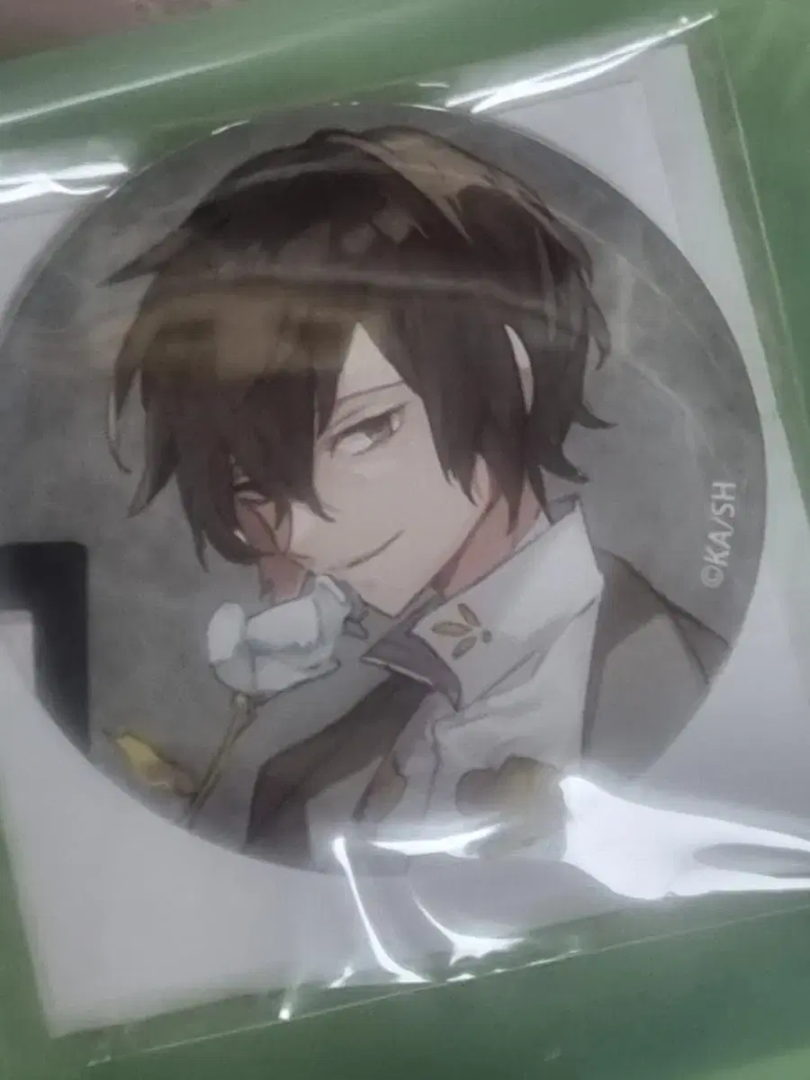 Osamu Dazai / Atsushi Nakajima 10th Anniversary Can Badge