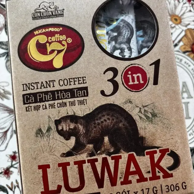 배트남 루왁커피 luwak 3in1 c7 골드커피 2박스