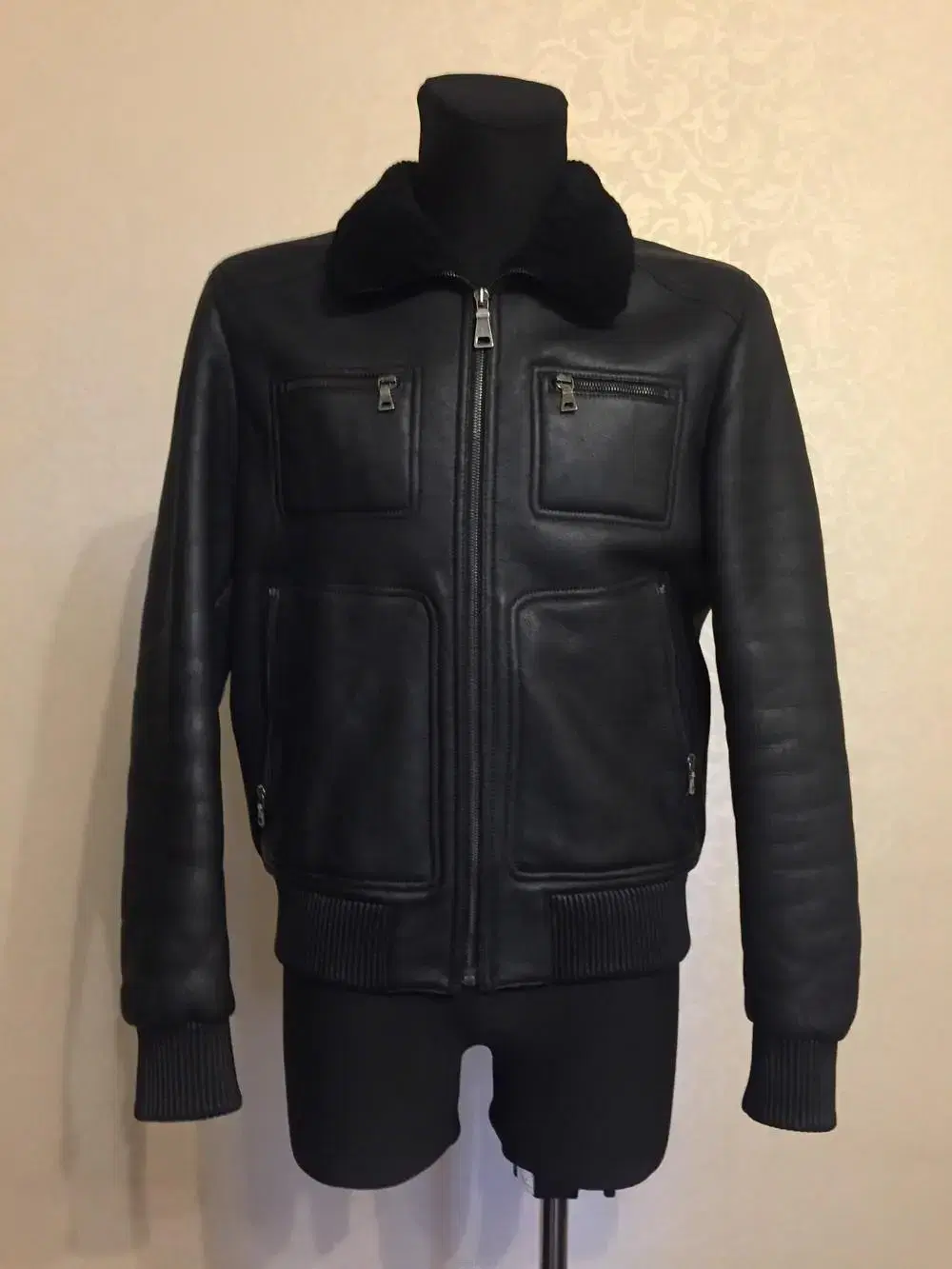 PRADA Prada Bomber(Shearling-Sheepskin) 50 size - International shipping