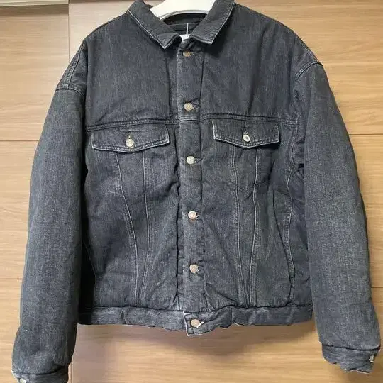 Unused denim padded jacket 언유즈드