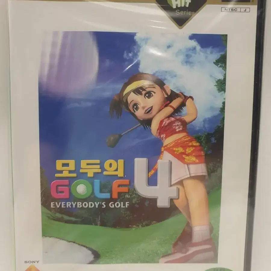 <밀봉새제품> [PS2] 모두의 골프4