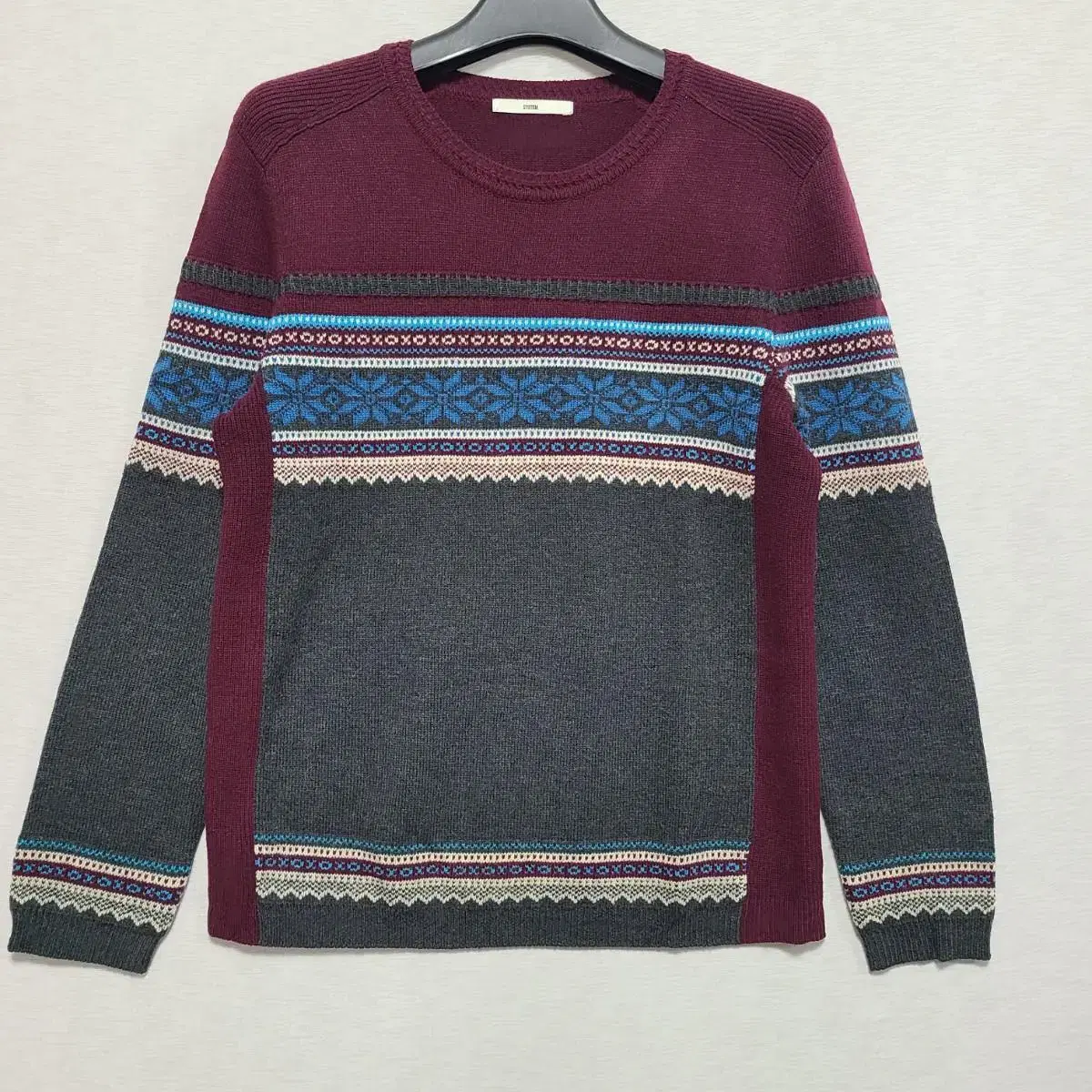 ㅡSystem Wool Round Knit Men100 ㅡ1101