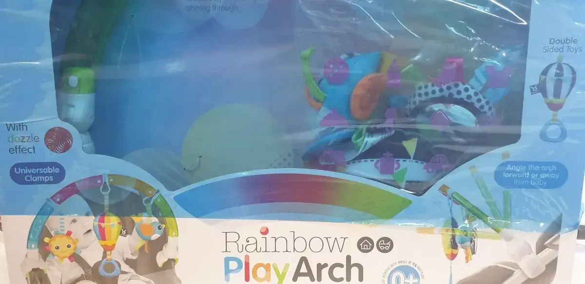 Rainbow play arch 유모차 딸랑이