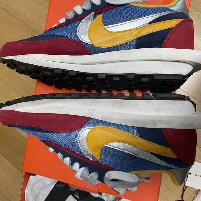 Nike x Sacai LDWaffle Blue Multi 중고판매합니다