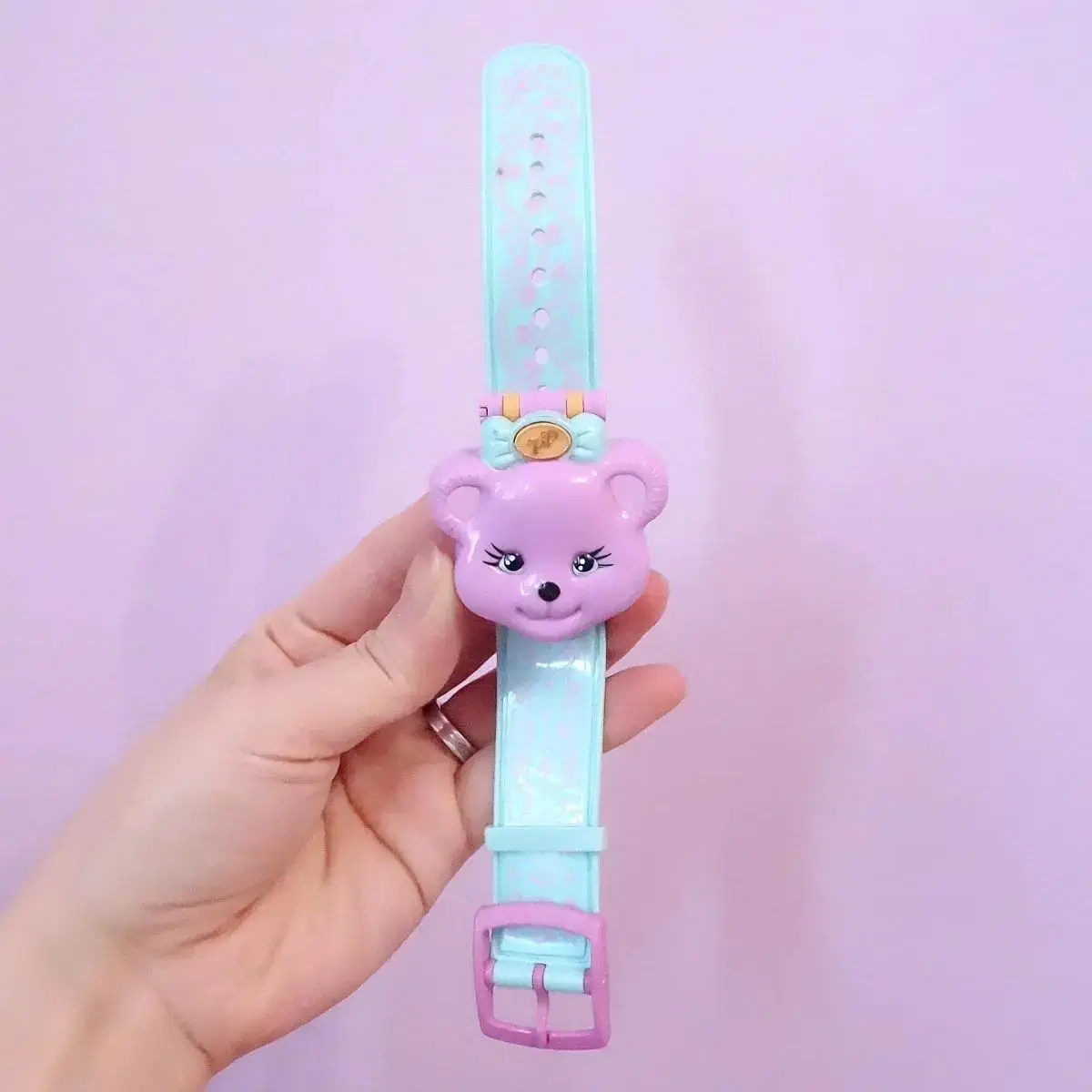 *On Sale*Vintage Polypocket - Polly Loves Bear Watch/Bracelet Combo for 99% Off