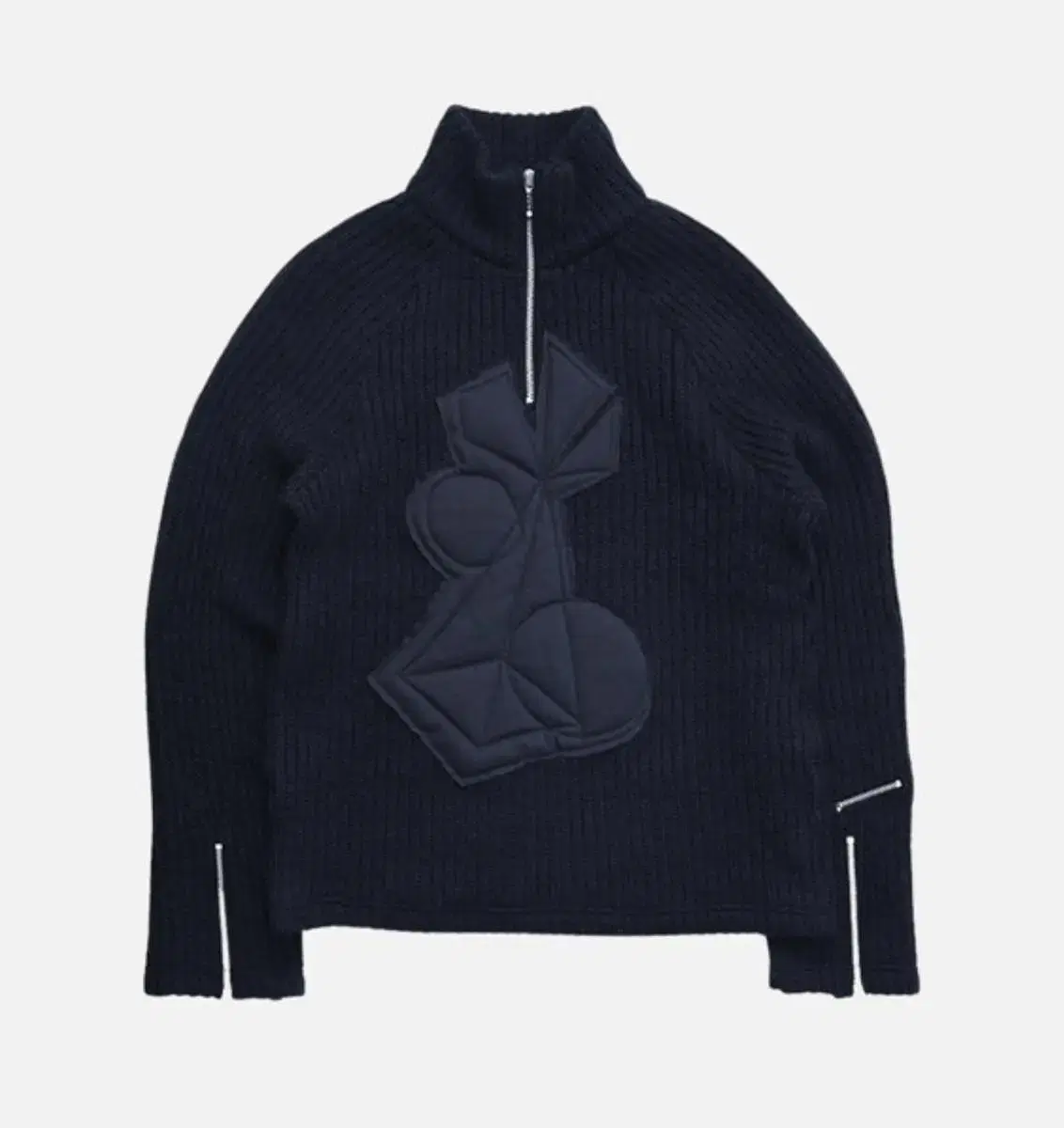 [OS] TheMuseumVisitor Appliqué Pullover Knit