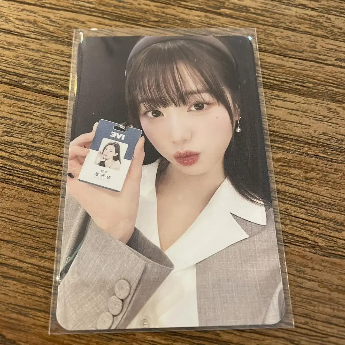 ive ive jang wonyoung fanmeeting divezone photocard wts