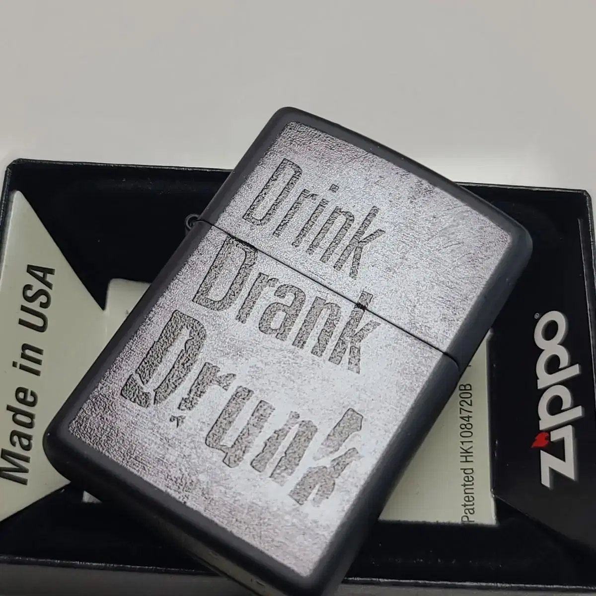 미개봉 정품 29618 DRINK DRANK DESIGN 새 지포라이터